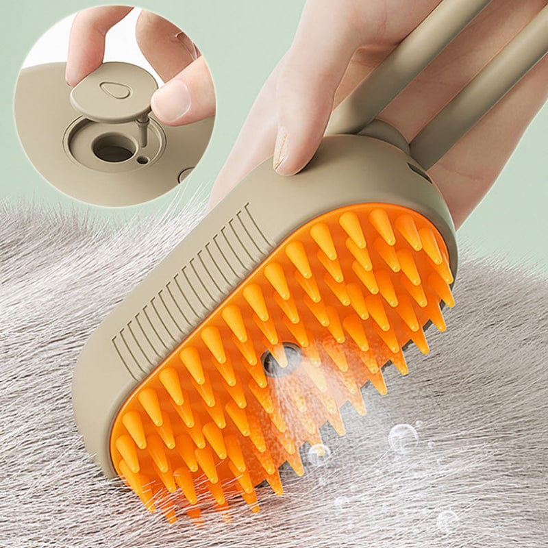 Cat Steam Hair Brush Steamy Dog Brush For Massage Hair Removal Pet Products