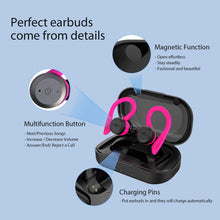 Load image into Gallery viewer, TWS IPX7 Wireless Headphones with Charging Case
