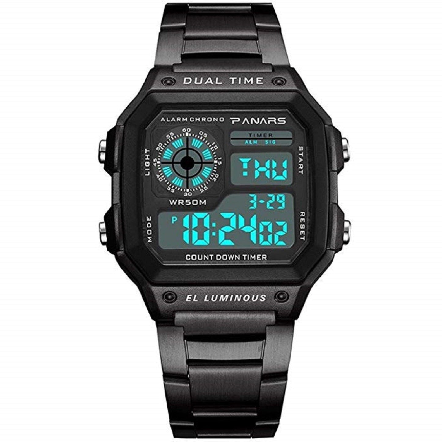 Digital watches black